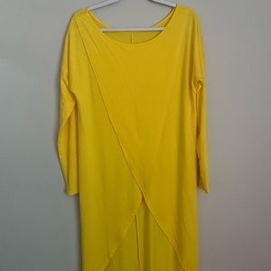 Yellow High Low tunic